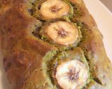A picture of step 7 of Matcha Chocolate Banana Cake.