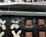 Foto langkah ke 4 dari resep 888. Fudgy Brownies Almond Cadbury.