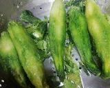 A picture of step 1 of Stuffed Karela.