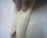 A picture of step 4 of Tear-Apart Bacon Bread.