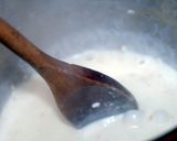 A picture of step 2 of Sig's Chocolate Risotto.