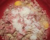 A picture of step 1 of Meaty Meatball Spaghetti.