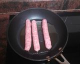 Foto del paso 1 de la receta: Arvejas compuestas con longaniza, arroz blanco y huevo frito