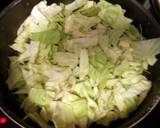 Corned beef and fried cabbage with bacon