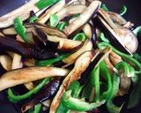 A picture of step 7 of Eggplant & Green Pepper Gochujang Stir-fry.