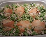 A picture of step 5 of Cheesy Stuffed Crossiant.
