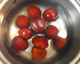 A picture of step 1 of The Basic Way to Boil Chestnuts.