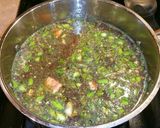 A picture of step 2 of Mike's Traditional Old Sober Soup.