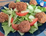 Une image de l'étape 4 de Falafel de maïs.