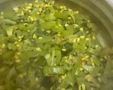 A picture of step 3 of Snake gourd sabji fry.