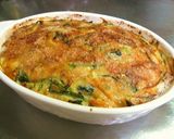 A picture of step 11 of Tuna and Spinach Quiche Made In A Toaster Oven.