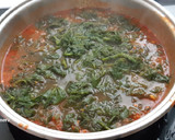 Foto del paso 6 de la receta: Potaje de garbanzos, espinacas y bacalao con toque picante