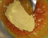 A picture of step 1 of Mango fudge.