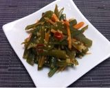 A picture of step 5 of Korean Stir-Fried Wakame Stems.