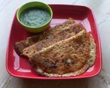A picture of step 4 of Soya Flour Chilla.