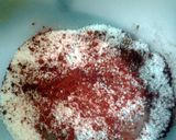 A picture of step 1 of spiced mixed veggies in ghee.