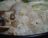 A picture of step 4 of Chicken Meatballs for Hot Pots and Soups.
