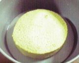 A picture of step 9 of Great As A Gift Matcha Marbled Unbaked Cheesecake.