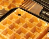 A picture of step 5 of Light Waffles Made with Meringue.