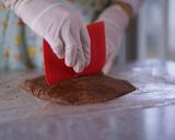 A picture of step 4 of Milk Chocolate Ganache Cookies.