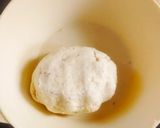 A picture of step 1 of Aloo Matar samosa with homemade samosa patti.