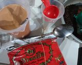 Foto langkah ke 1 dari resep Thaitea Rainbow Jelly.