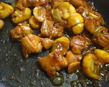A picture of step 15 of A Chef's Recipe for Chinese-style Chestnut and Chicken Stir-fry with Star Anise.