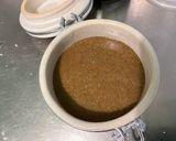A picture of step 9 of Apricot, Black Garlic, and Parmesan Salad Dressing.