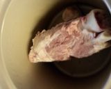 A picture of step 1 of Bean soup.