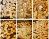 A picture of step 1 of Crispy Taro Spring Rolls.