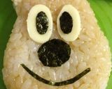 A picture of step 3 of Easy Charaben Anpanman's Dog, Cheese!.