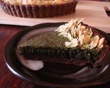 A picture of step 19 of Matcha Chocolate Amandine Tart.