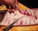 A picture of step 1 of "Smoked" BBQ Ribs.