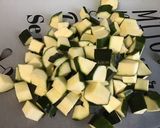 A picture of step 7 of Chard and Zucchini Velouté.