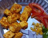 পনির টিক্কা তাওয়া পিজ্জা (paneer tikka tawa pizza recipe in bengali) রেসিপি ধাপ - 5 ছবি