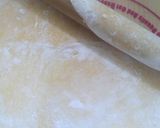 A picture of step 5 of Easy Handmade Gyoza and Wonton Skins.