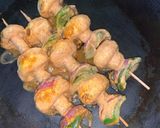 காளான் (மஸ்ரூம்) டிக்கா (Kaalaan tikka recipe in tamil) ரெசிபி ஸ்டேப் 7 புகைப்படம்