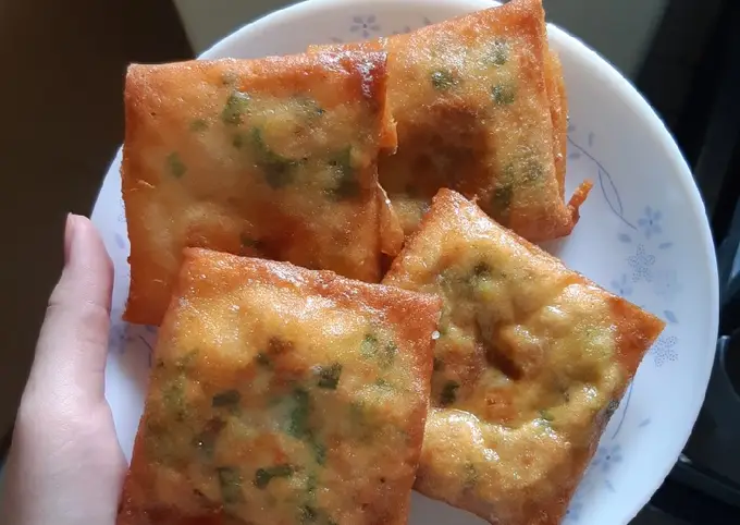 Langkah-langkah untuk membuat Resep Martabak telor rumahan
