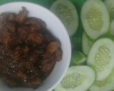 Hình bước làm 3 của món Ba rọi xào mắm ruốc