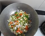 A picture of step 3 of Paneer handi or mix veg.