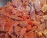 A picture of step 4 of Cuban Bread Meat lovers Sandwich.