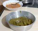 A picture of step 10 of Palak Paneer Biryani.