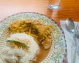 รูปขั้นตอนการทำที่ 5 ของ ไก่ผัดขิง
