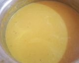 A picture of step 3 of Mustard leaves karhi.