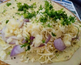 स्टफ्ड चिझी गार्लिक ब्रेड (stuffed chilli garlic bread recipe in marathi) रेसिपी स्टेप 3 फोटो 
