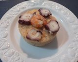 Foto del paso 12 de la receta 190. Puré de patata con langostinos y pulpo