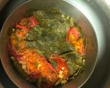 A picture of step 1 of Drumstick Leaves Dal.