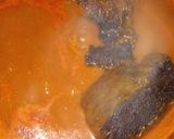 Foto del paso 3 de la receta: Lasaña de mole coloradito con pollo y frituras de plátano macho