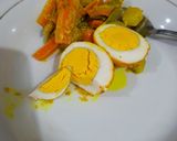 Foto langkah ke 9 dari resep Acar Telor Bumbu Kuning.