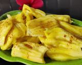 A picture of step 7 of Ripe Jackfruit Chaat(Jackfruit Plate).